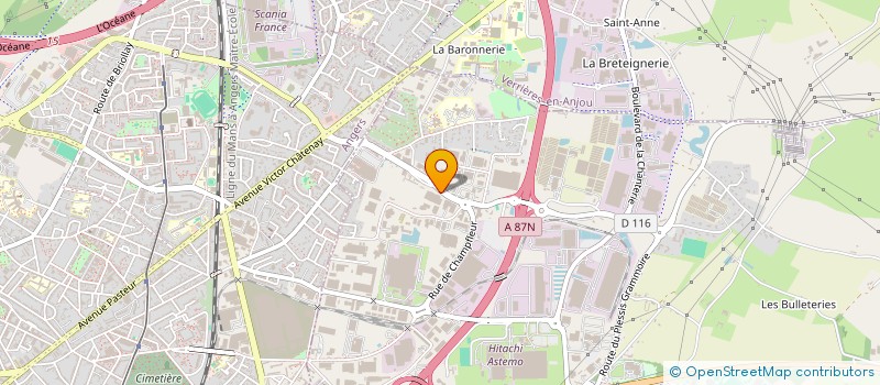 localisation de l'entreprise ANJOU JUMP à SAINT-BARTHELEMY-D'ANJOU