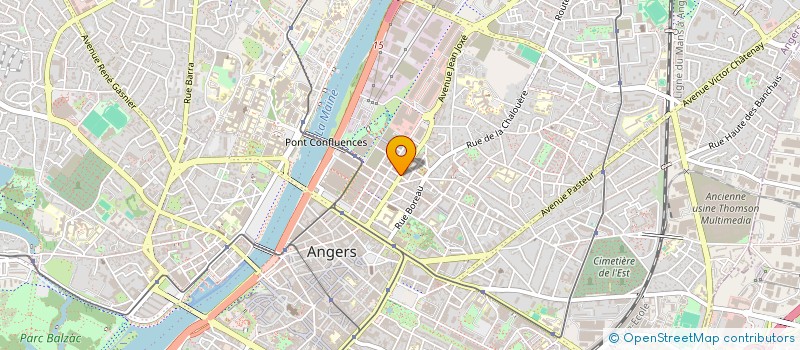 localisation de l'entreprise ANJOU LIAISONS RADIO à ANGERS
