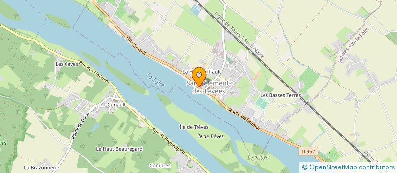 localisation de l'entreprise ANJOU LOC'AMION à SAINT-CLEMENT-DES-LEVEES