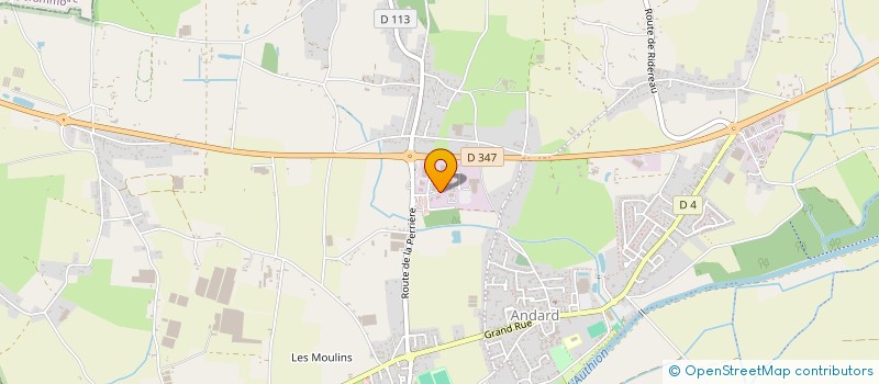 localisation de l'entreprise ANJOU MACHINES OUTILS  LOIRE-AUTHION