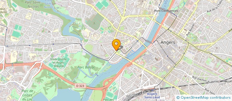localisation de l'entreprise ANJOU PATRIMOINE INVESTISSEMENTS à ANGERS