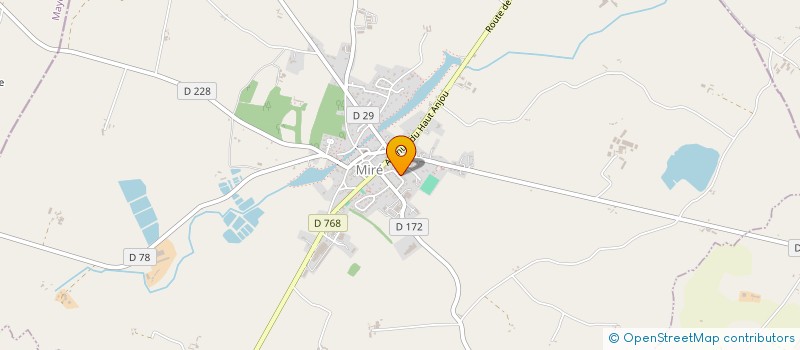 localisation de l'entreprise ANJOU PRO BATIMENT  SCEAUX D'ANJOU