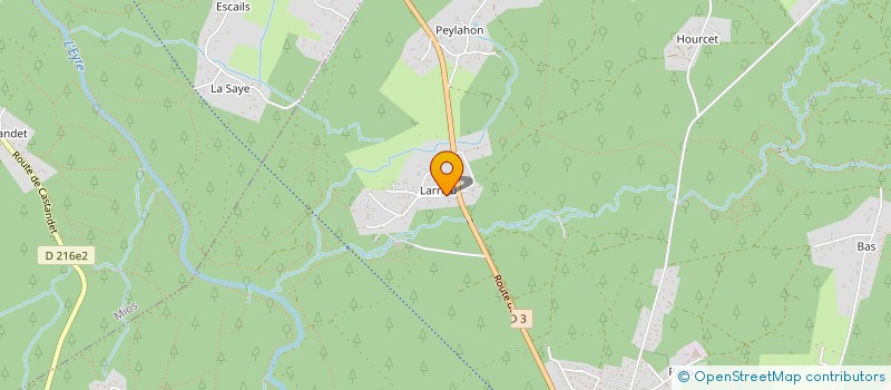 localisation de l'entreprise ANJOU RETAIL  SALLES