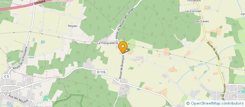 localisation de l'entreprise ANJOU SERVICES COURSES à LOIRE-AUTHION