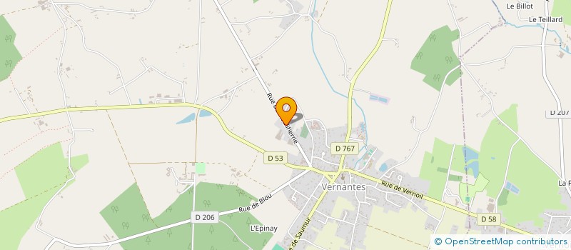 localisation de l'entreprise ANJOU TERRA  LONGUE-JUMELLES