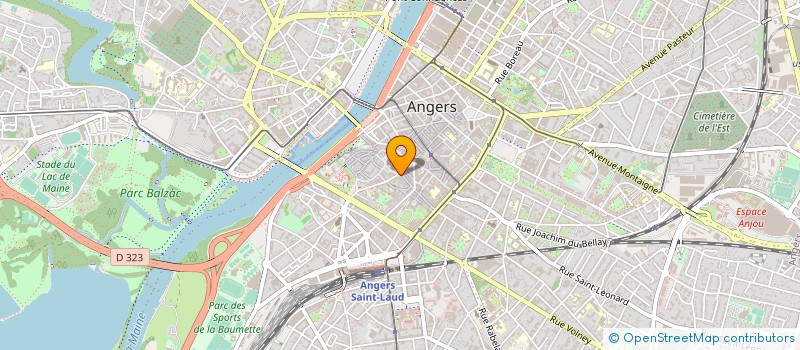 localisation de l'entreprise ANJOU TERRE DE DOUCEUR à ANGERS