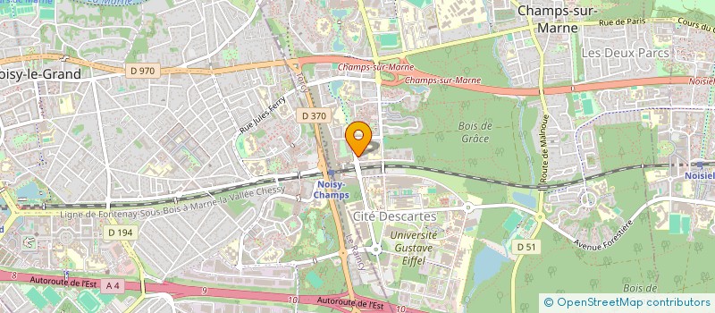 localisation de l'entreprise ANJRA CONSULTING  CHAMPS-SUR-MARNE