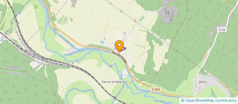 localisation de l'entreprise ANJU  BUFFON