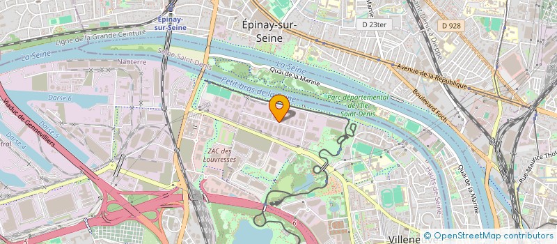 localisation de l'entreprise ANJU ENTERPRISES à VILLENEUVE-LA-GARENNE