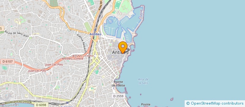 localisation de l'entreprise ANJUFA à ANTIBES