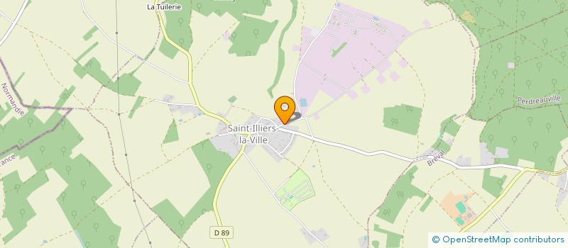 localisation de l'entreprise ANJULU  SAINT-ILLIERS-LA-VILLE