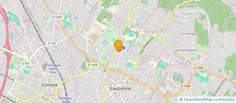 localisation de l'entreprise ANJUMA à EAUBONNE