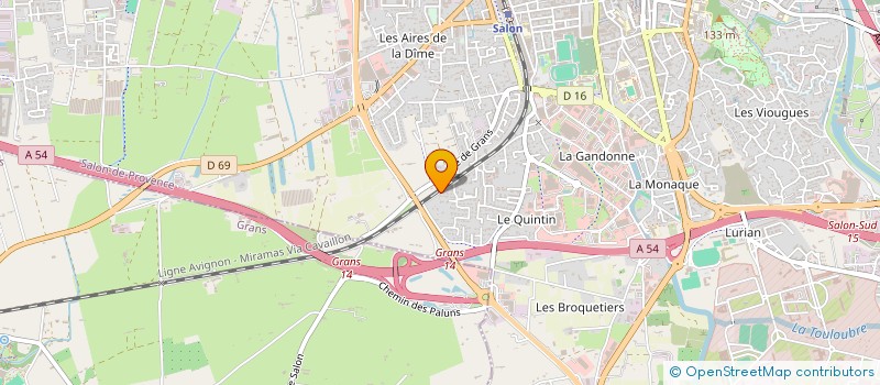 localisation de l'entreprise ANJURO  SALON-DE-PROVENCE