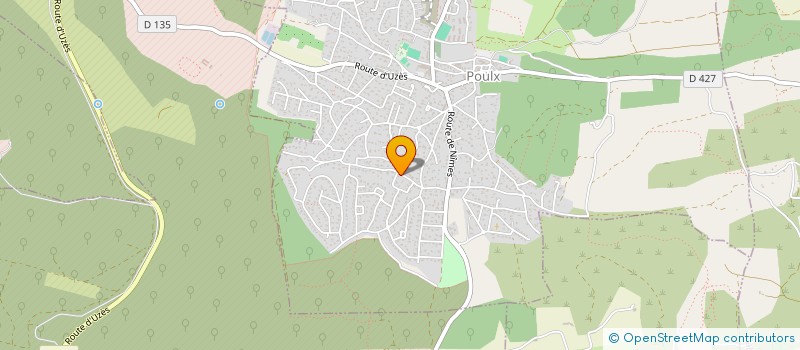 localisation de l'entreprise ANK  POULX