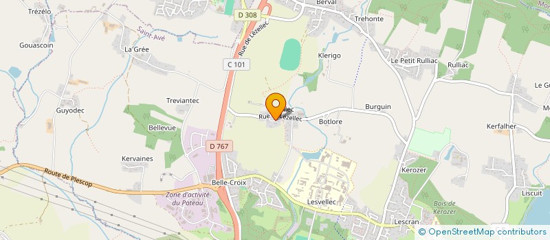 localisation de l'entreprise ANK  SAINT-AVE