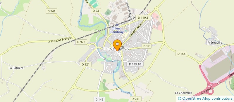 localisation de l'entreprise ANKA à ILLIERS-COMBRAY