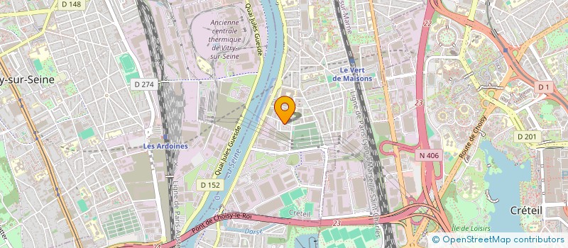 localisation de l'entreprise ANKA à ALFORTVILLE