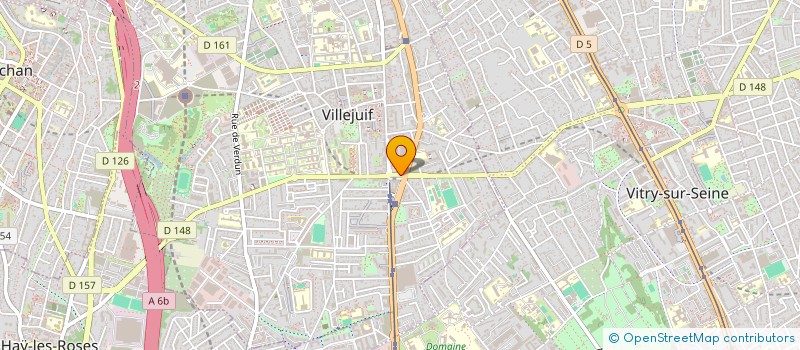localisation de l'entreprise ANKA BATIMENT à VILLEJUIF