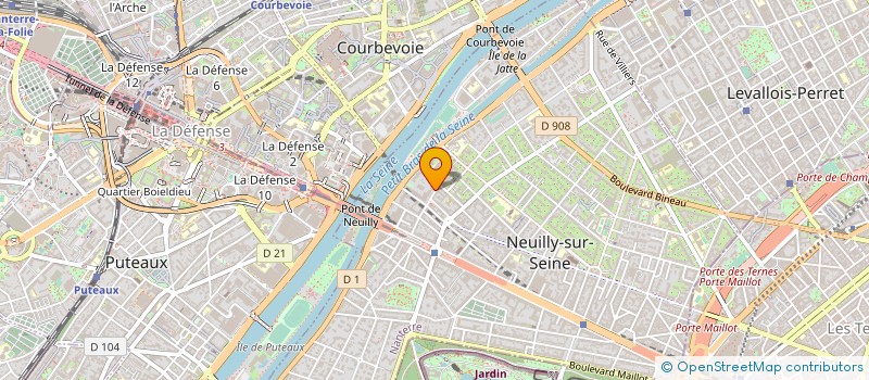 localisation de l'entreprise ANKA DISTRIBUTION à NEUILLY-SUR-SEINE