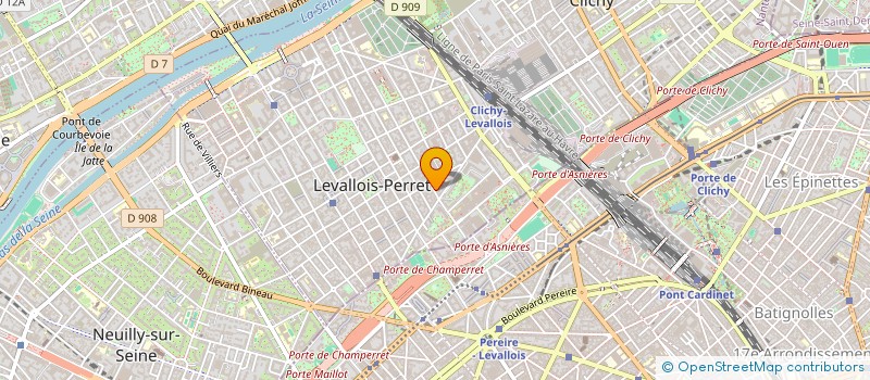 localisation de l'entreprise ANKA SERVICES PRESTIGES à LEVALLOIS-PERRET