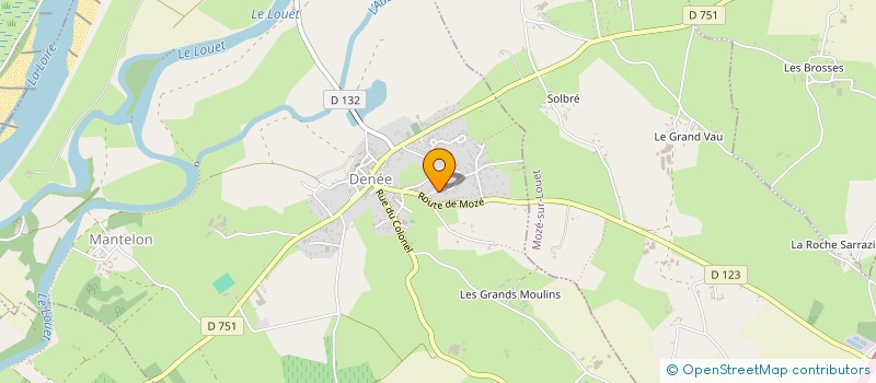 localisation de l'entreprise ANKAA  DENEE