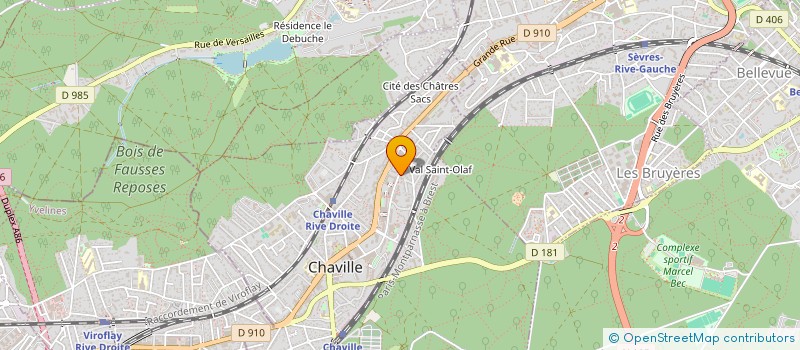 localisation de l'entreprise ANKADI à CHAVILLE