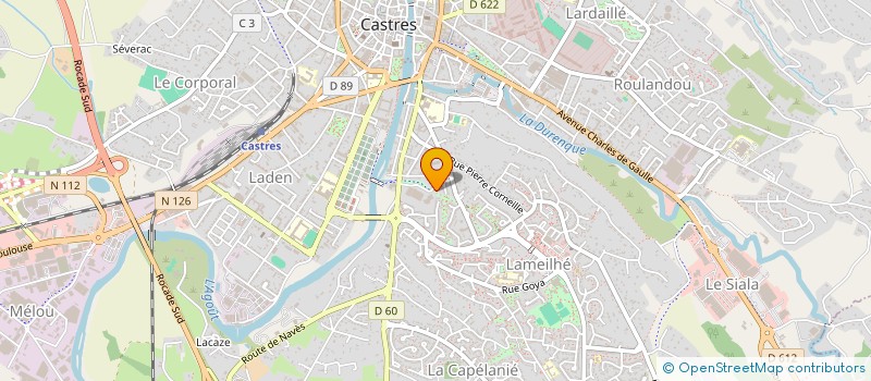localisation de l'entreprise ANKARA à CASTRES