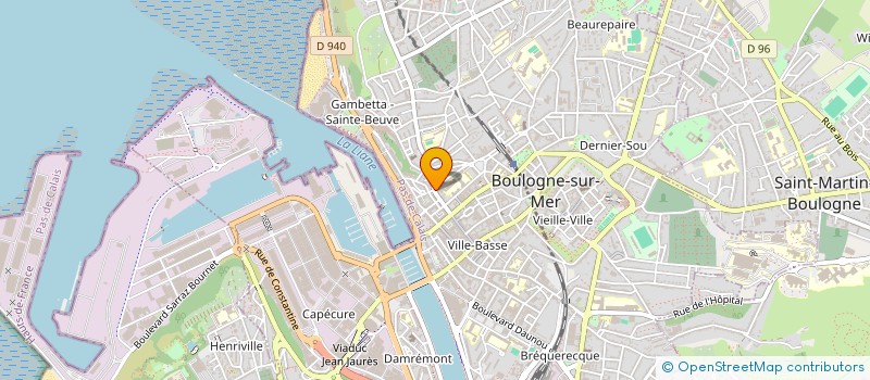 localisation de l'entreprise ANKARA à BOULOGNE-SUR-MER