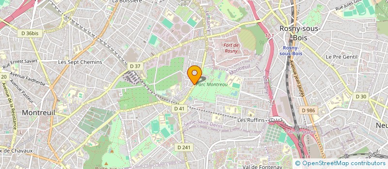 localisation de l'entreprise ANKARA à MONTREUIL