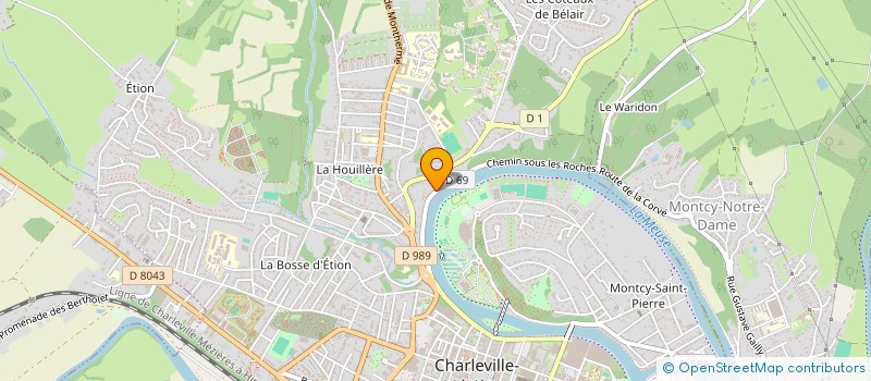 localisation de l'entreprise ANKAU à CHARLEVILLE-MEZIERES