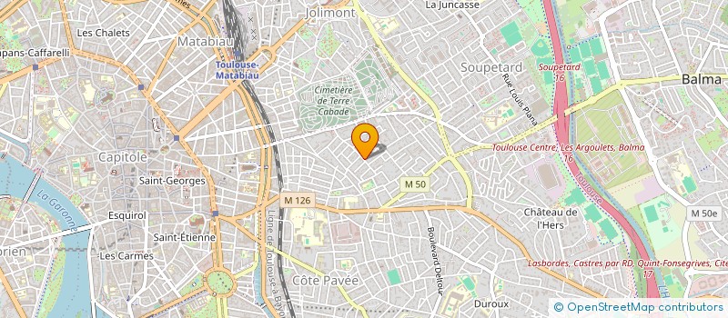 localisation de l'entreprise ANKH'ART  TOULOUSE