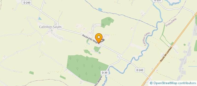 localisation de l'entreprise ANKH CONSEILS  CASTILLON-SAVES