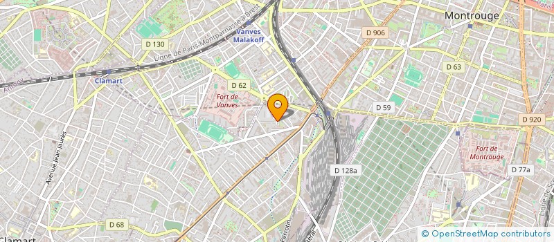 localisation de l'entreprise ANKHAN FIRST SCI  CHATILLON