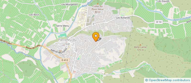 localisation de l'entreprise ANKICA  PIERREFEU-DU-VAR