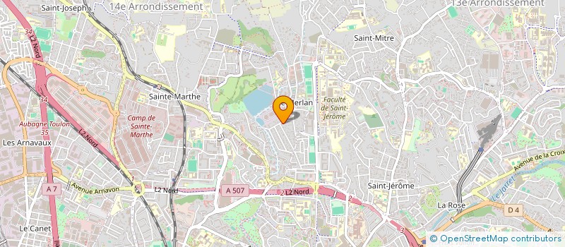 localisation de l'entreprise ANKIL TRANSPORT SERVICES à MARSEILLE