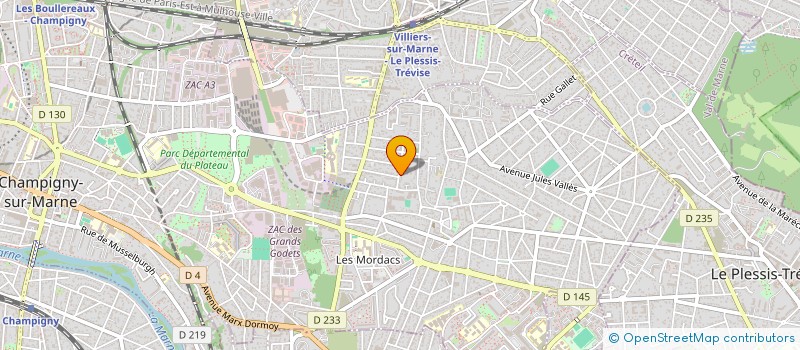 localisation de l'entreprise ANKITECH  CHAMPIGNY-SUR-MARNE