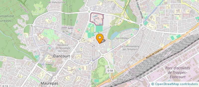 localisation de l'entreprise ANKL à ELANCOURT