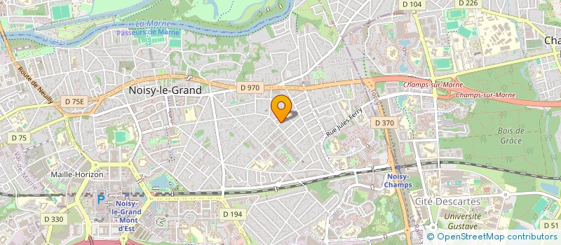 localisation de l'entreprise ANKO à NOISY-LE-GRAND