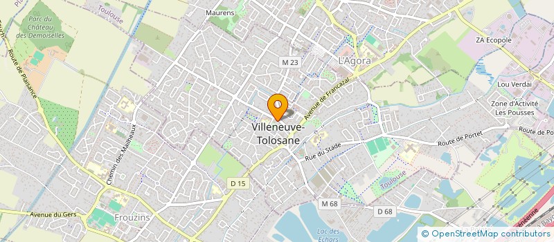 localisation de l'entreprise ANKORA à VILLENEUVE-TOLOSANE