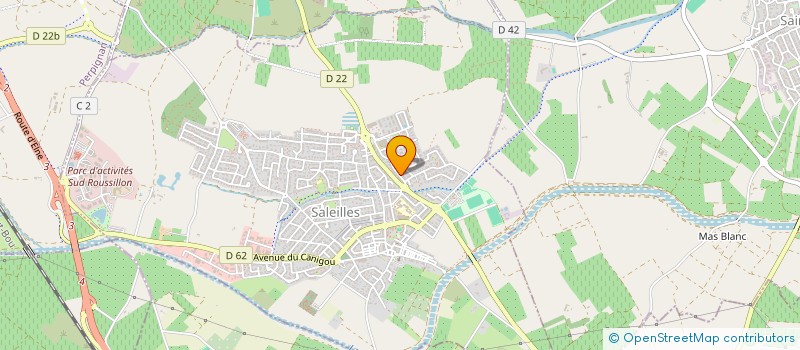 localisation de l'entreprise ANKOU  SALEILLES