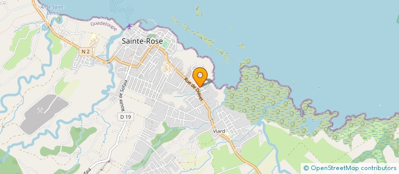 localisation de l'entreprise ANKOU DE MIN à SAINTE ROSE
