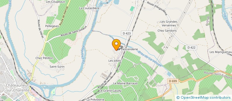 localisation de l'entreprise ANKOVER SAS à CHATEAUNEUF-SUR-CHARENTE