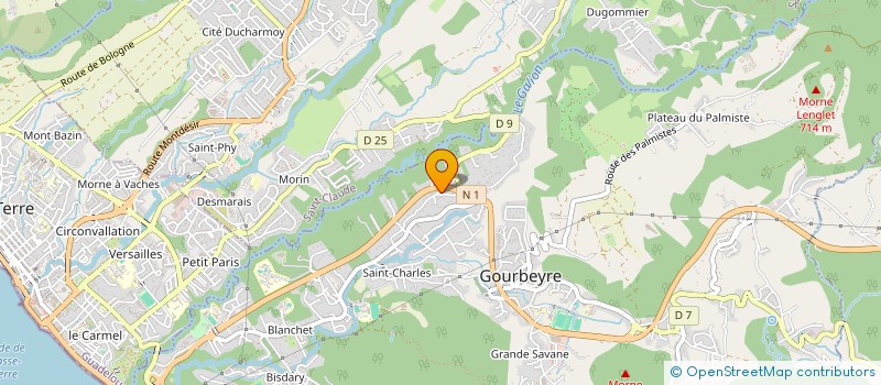 localisation de l'entreprise ANKRAJ à GOURBEYRE