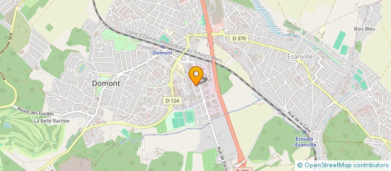 localisation de l'entreprise ANKRI FEU à DOMONT