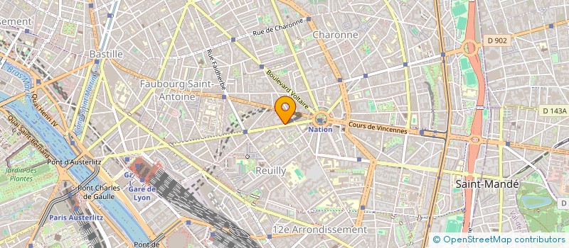 localisation de l'entreprise ANKRI THIERRY SARL  PARIS