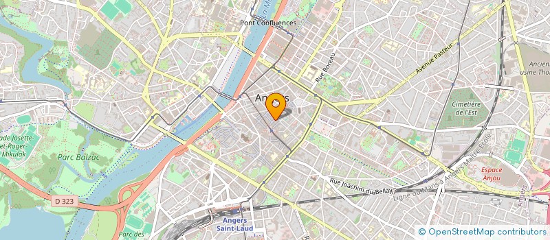 localisation de l'entreprise ANKT SERVICES à ANGERS