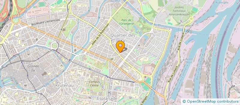 localisation de l'entreprise ANL CONSEIL  STRASBOURG