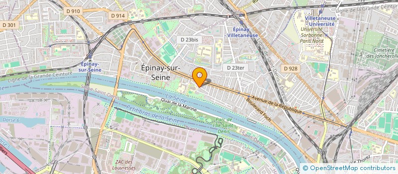 localisation de l'entreprise ANL SCI à EPINAY-SUR-SEINE