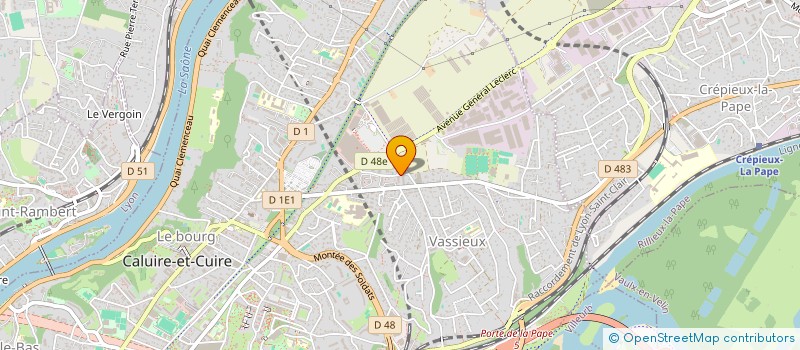 localisation de l'entreprise ANL SECURITE  CALUIRE-ET-CUIRE