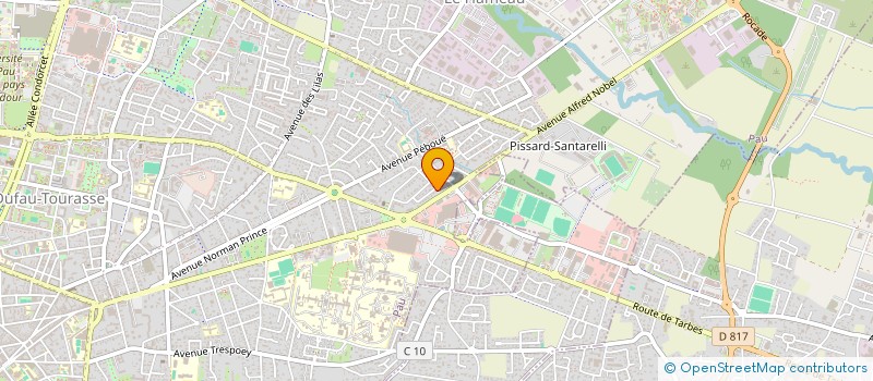 localisation de l'entreprise ANLEIA à PAU